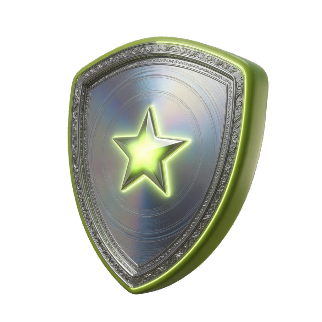 Platinum rank shield