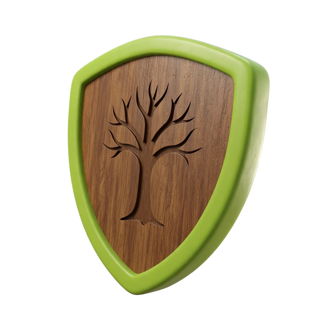 Wood rank shield